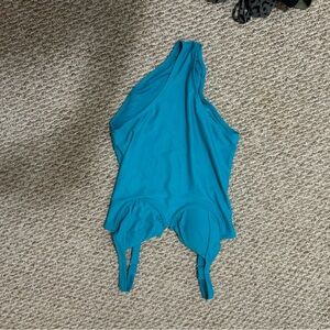 Old Navy Teal Women Swim One Piece